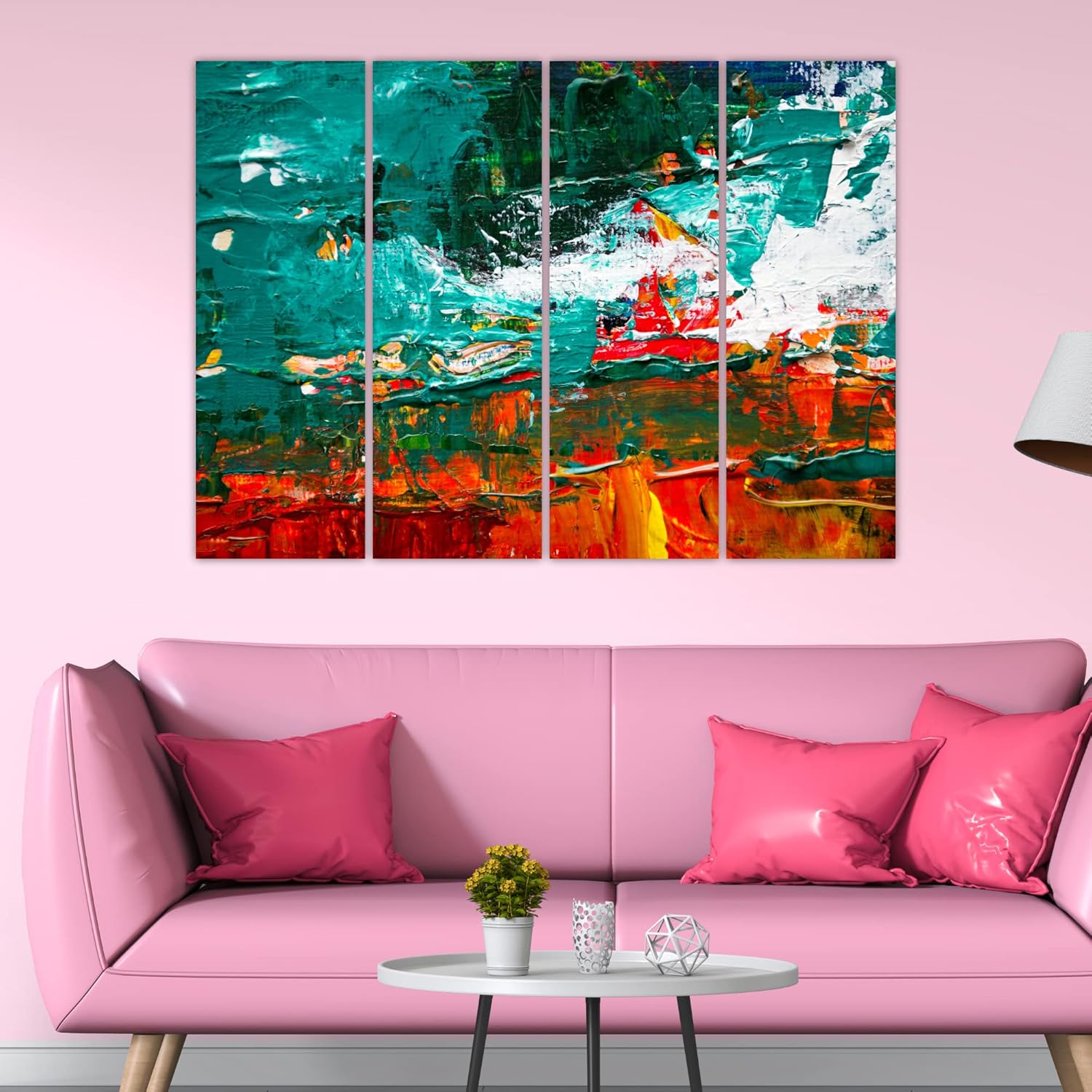 inep-b09sy976kr-close-up-of-the-4-panel-abstract-framed-wall-art-showcasing-vibrant-multicolor-details.jpg